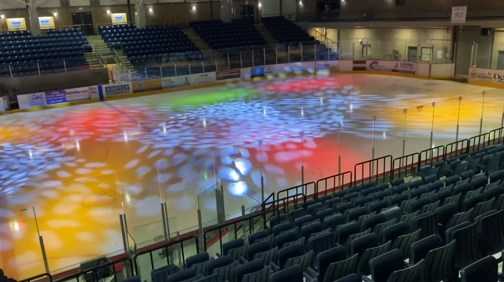 Arena lighting system upgrade at Bill Copeland Sports Centre Burnaby