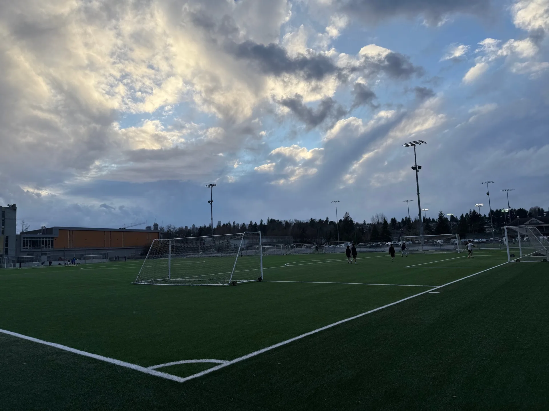 Networked audio system for sports fields at Burnaby Lake West Fields
