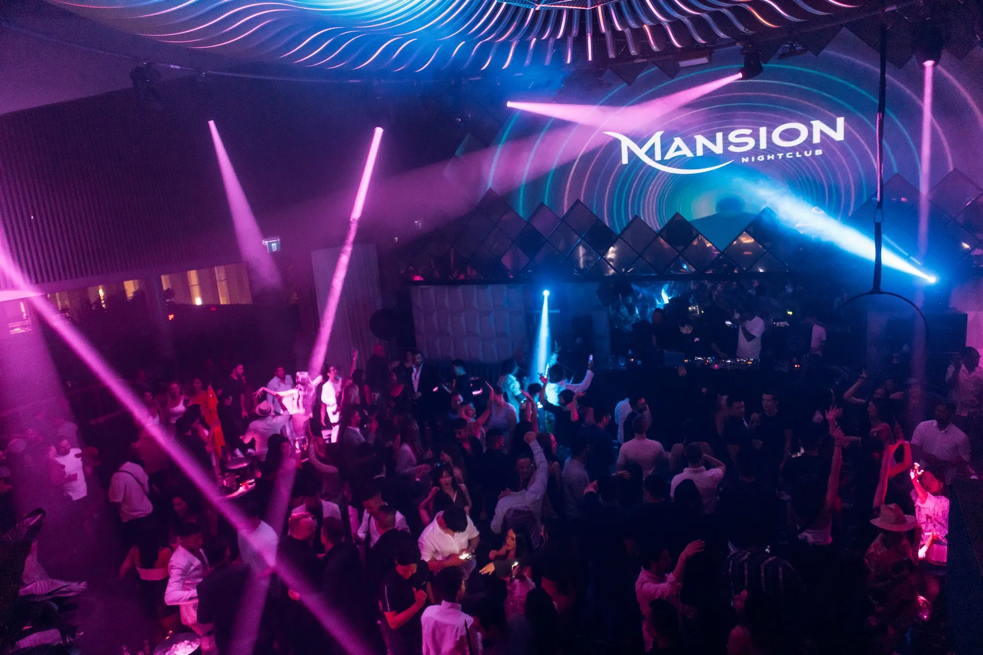 Funktion-One speaker installation at Mansion Nightclub Vancouver BC