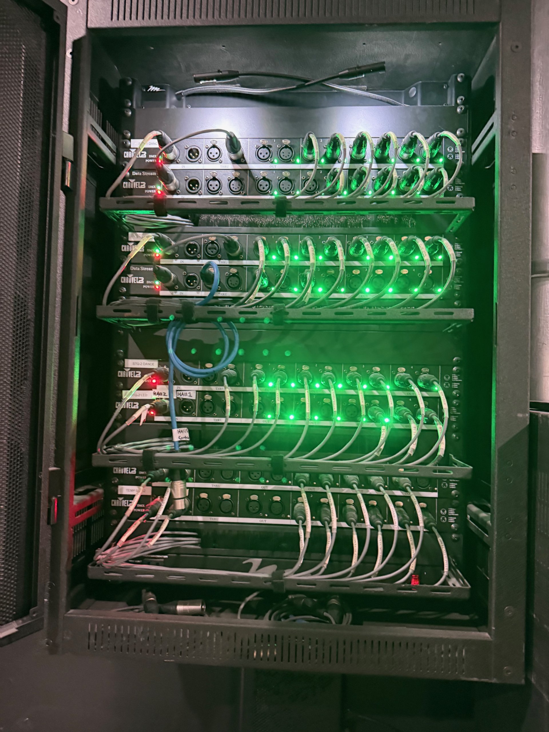 Adamson IS7 line array system installed at Reflections Banquet Hall Surrey