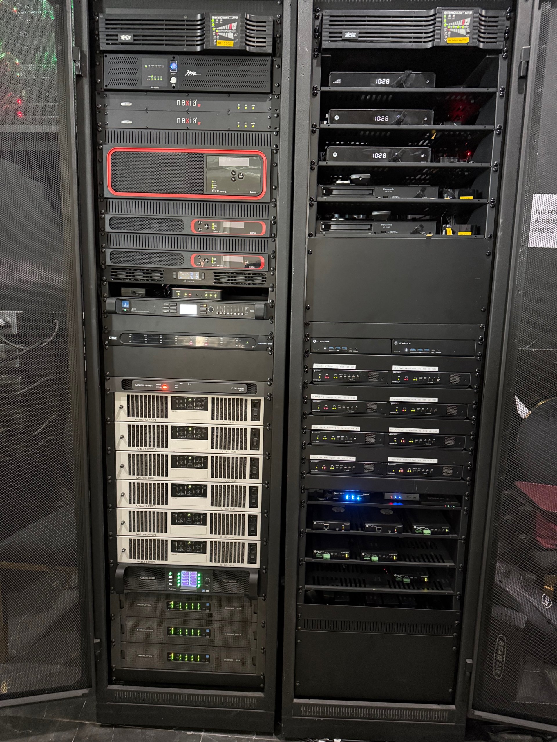 Professional AV installation at Reflections Banquet Hall Surrey BC