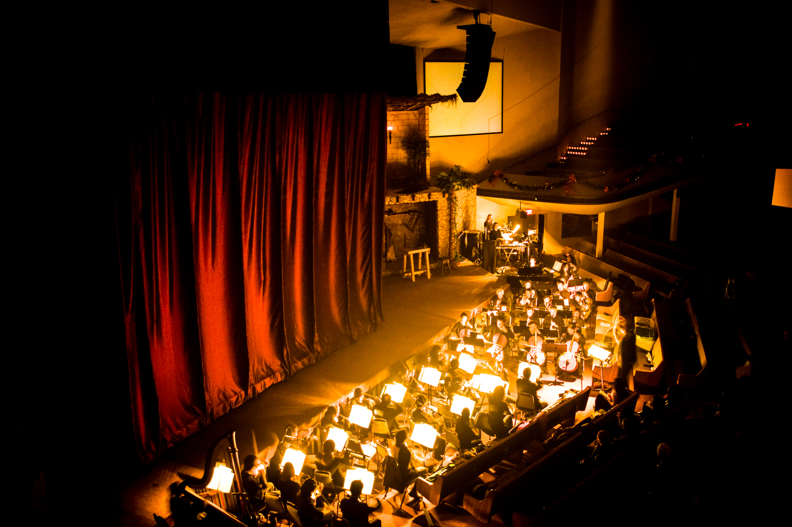 Adamson line array system installed at Willingdon Church Burnaby BC