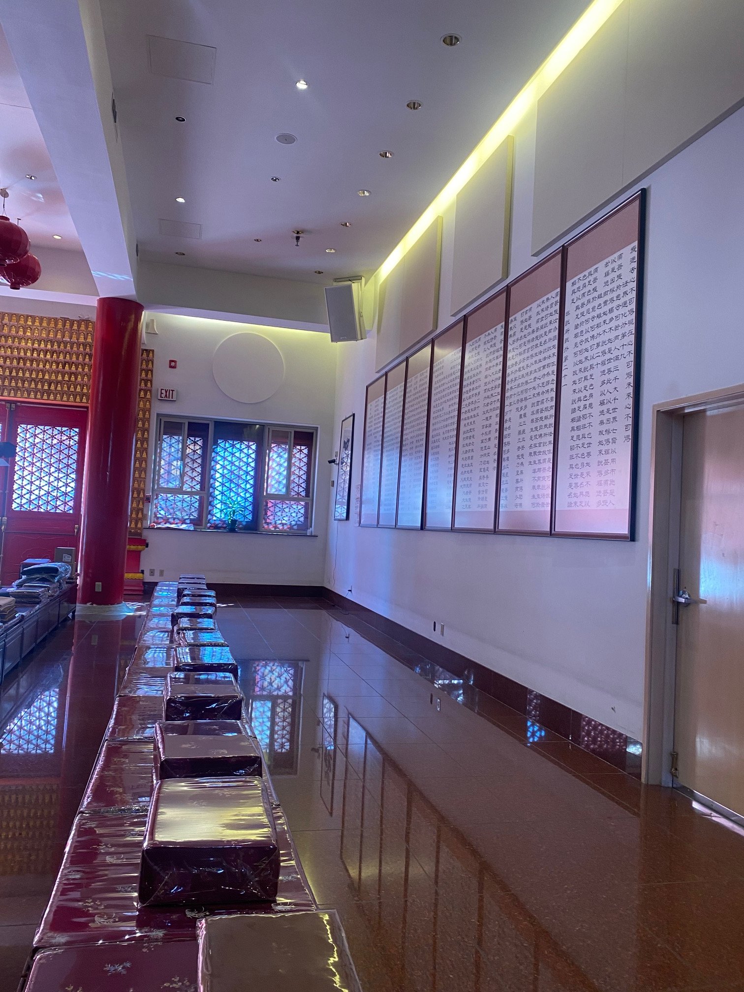 Completed acoustic treatment project